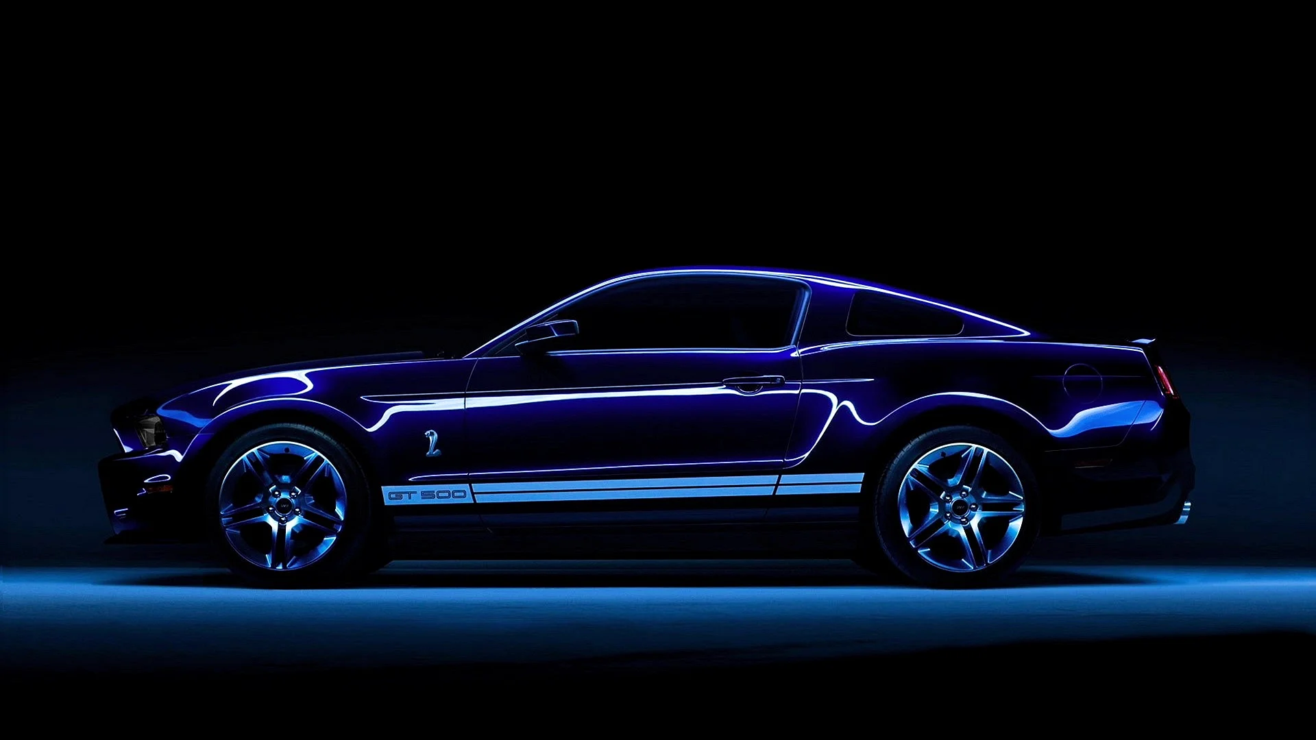 Ford Mustang Shelby Gt500 Side Wallpaper