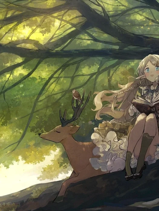 Forest Elf Anime Wallpaper