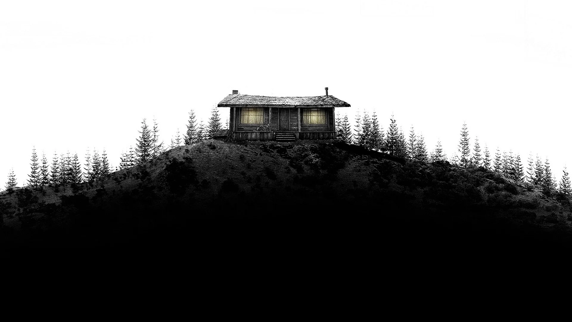 Forest House Wallpaper