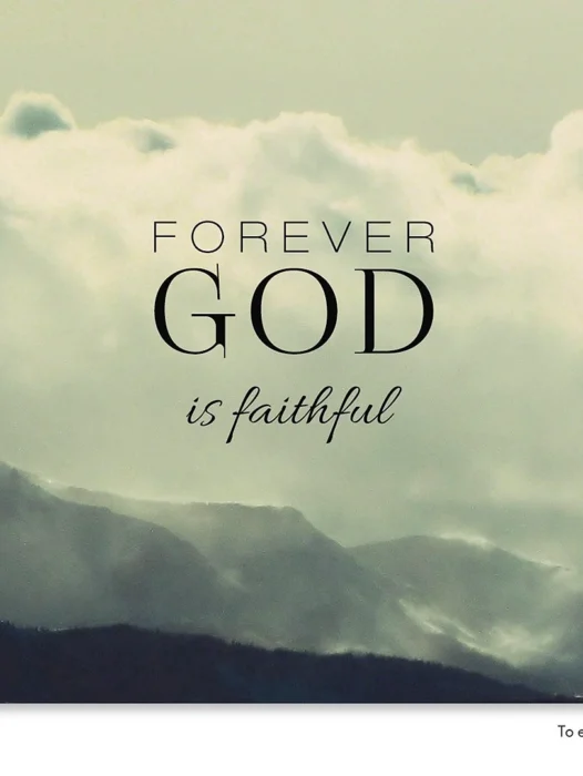 Forever God Is Faithful Wallpaper