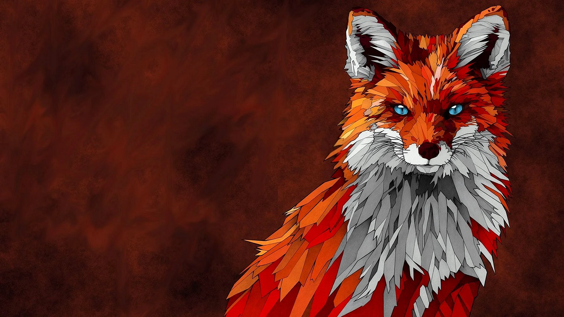 Fox Art Wallpaper