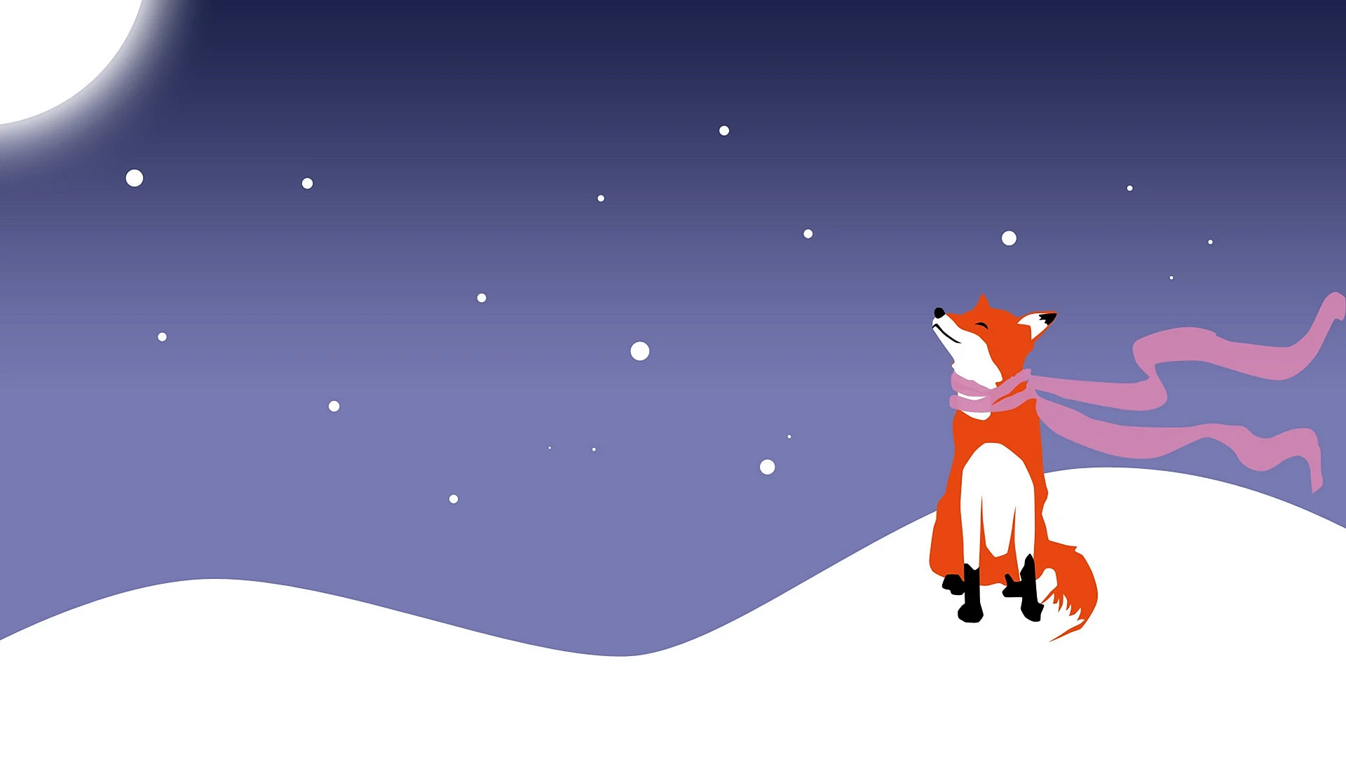 Fox cartoon Wallpaper