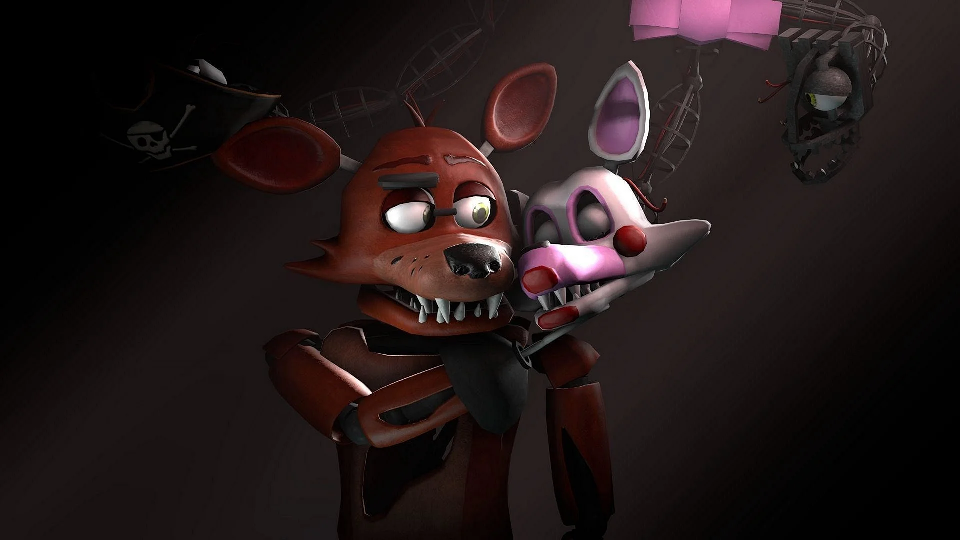 Foxy And Mangle Wallpaper