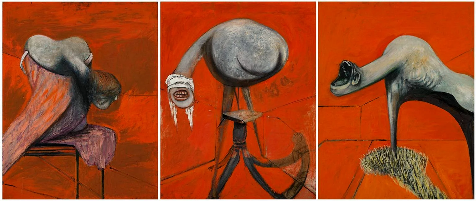 Francis Bacon Three Figures Wallpaper