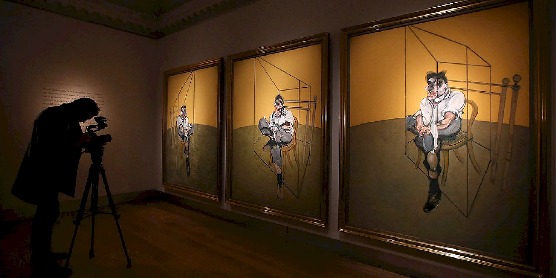 Francis Bacon Three Studies Of Lucian Freud 1969 Wallpaper