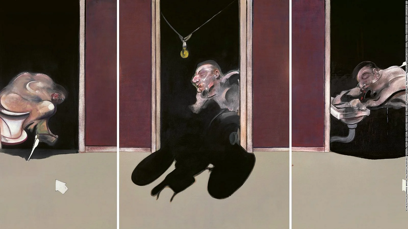 Francis Bacon Triptych Wallpaper