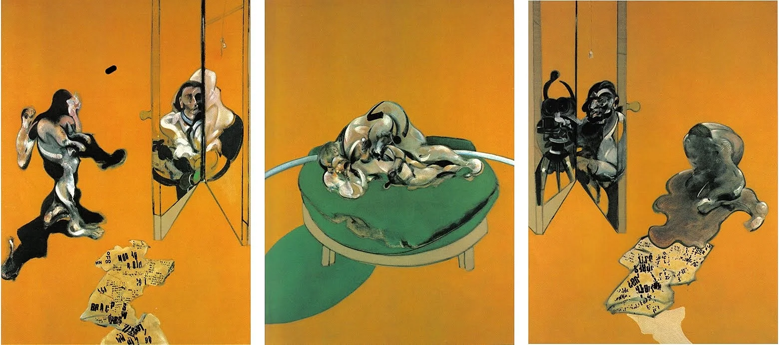 Francis Bacon Triptych Wallpaper