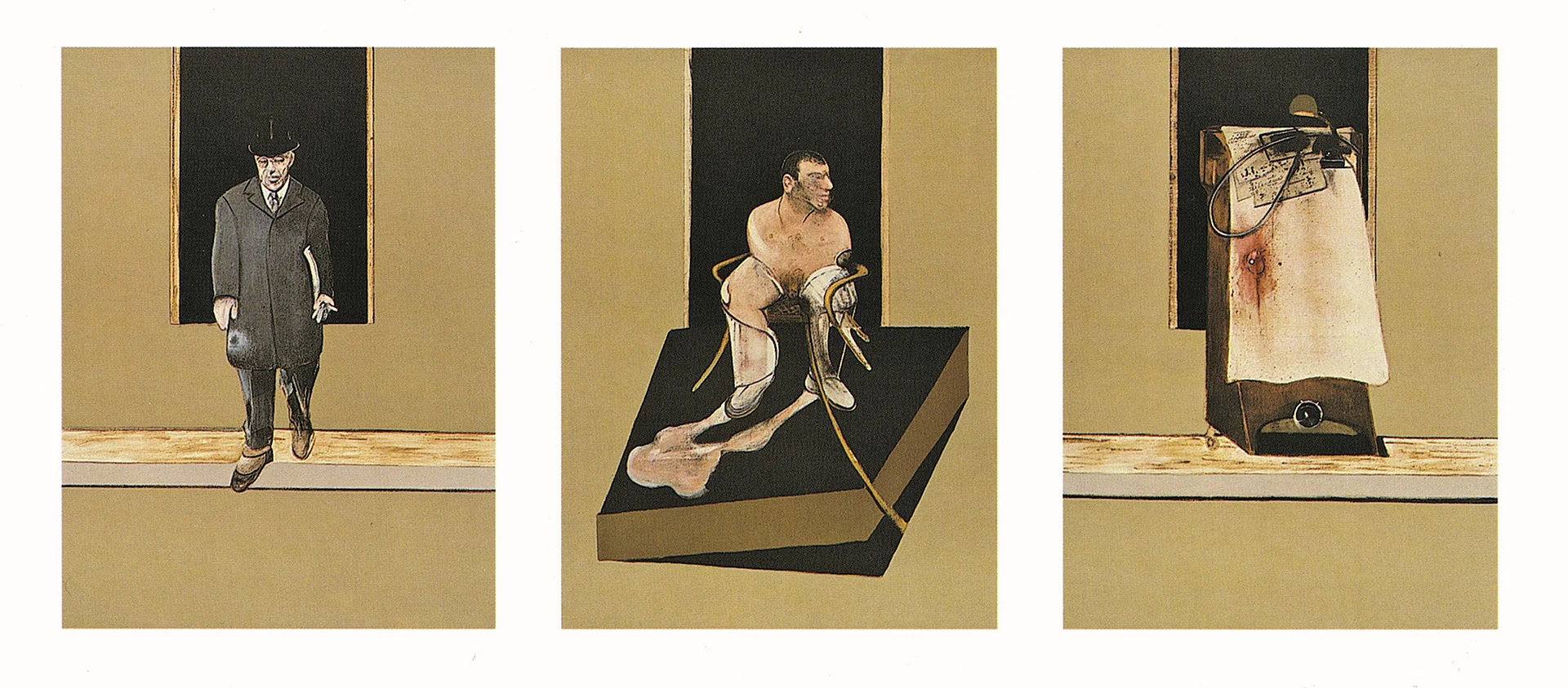 Francis Bacon Triptych Wallpaper