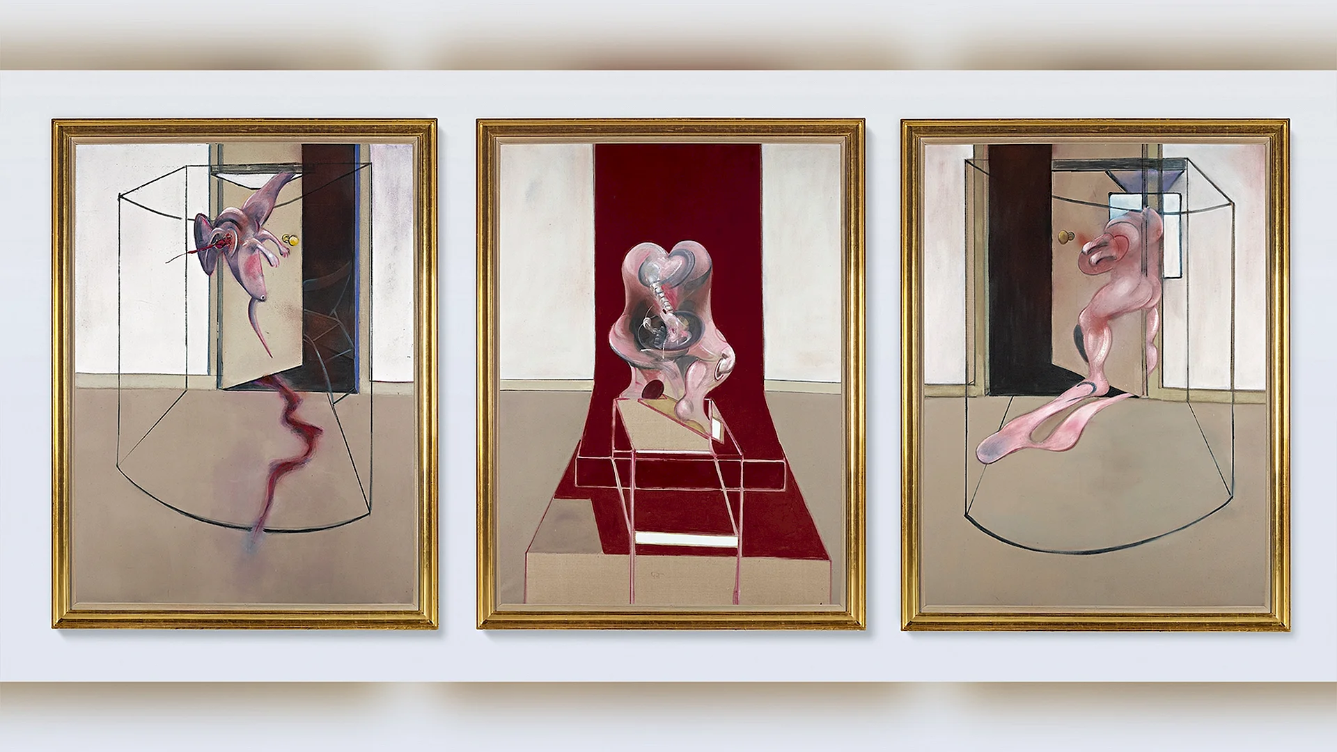 Francis Bacon Triptych Wallpaper