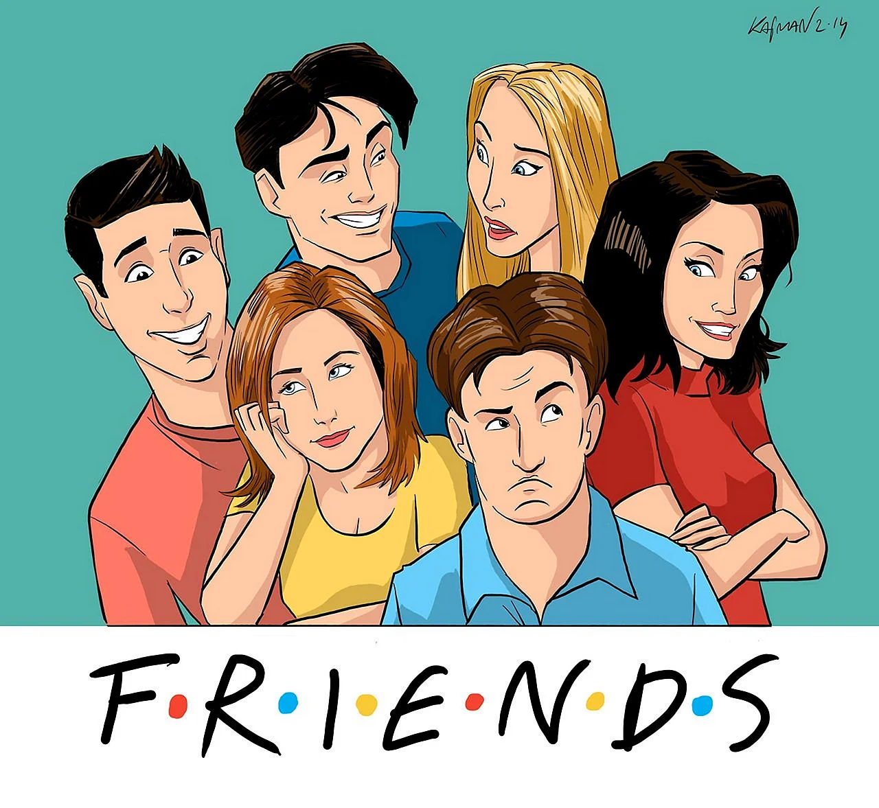 Friends Art Wallpaper