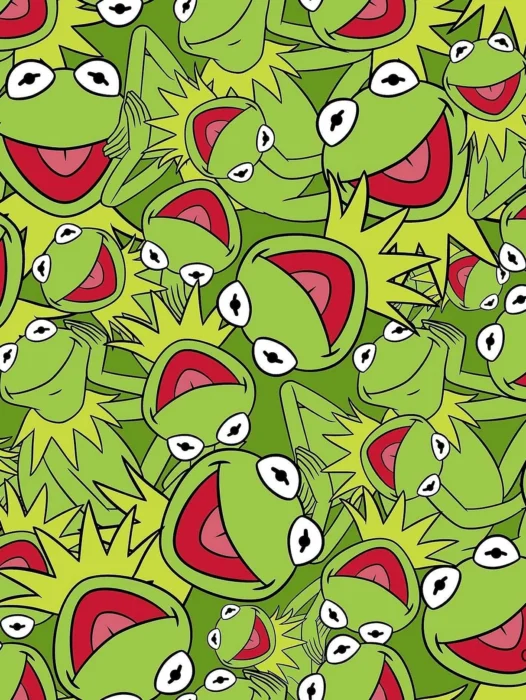 Frog Pattern Wallpaper
