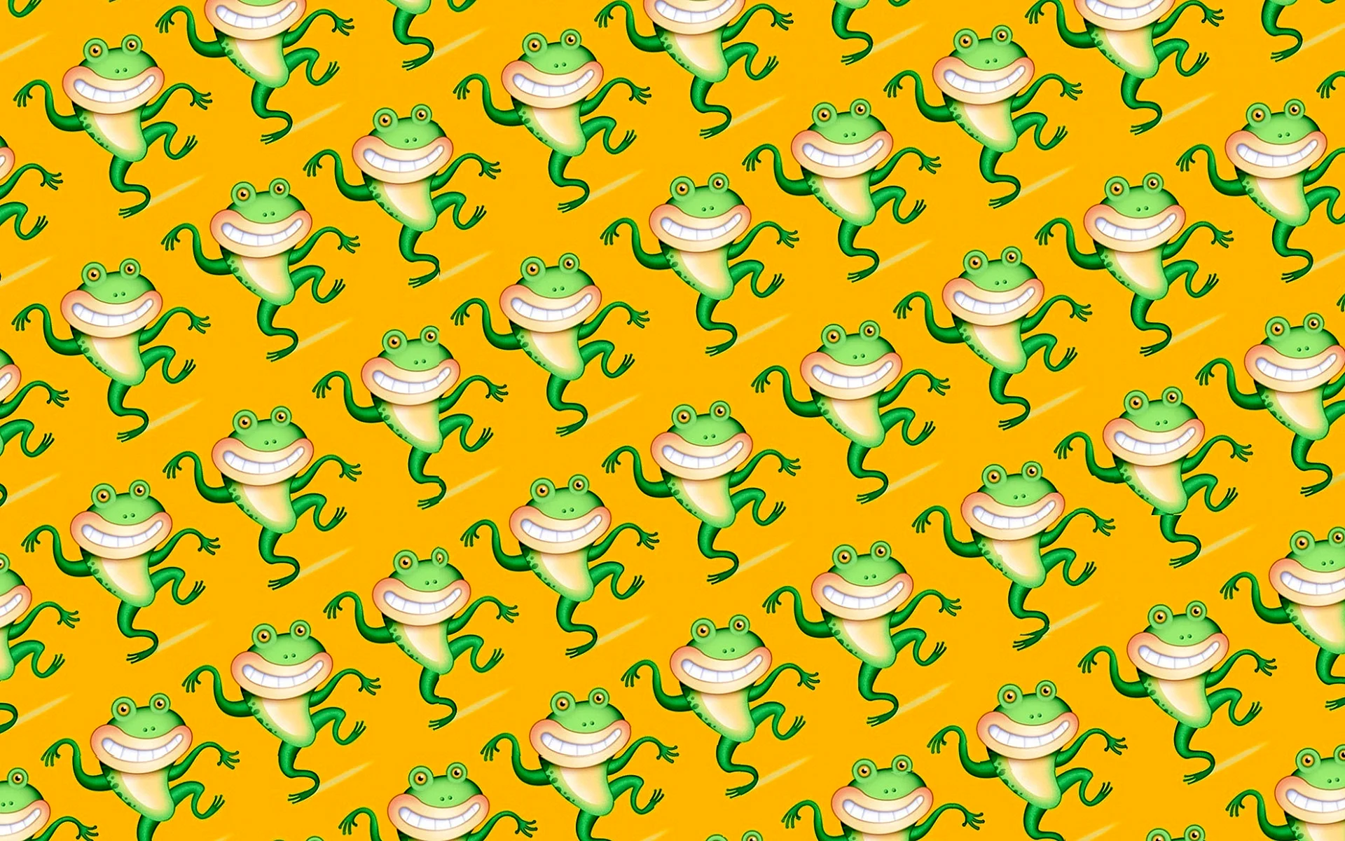 Frog Pattern Wallpaper
