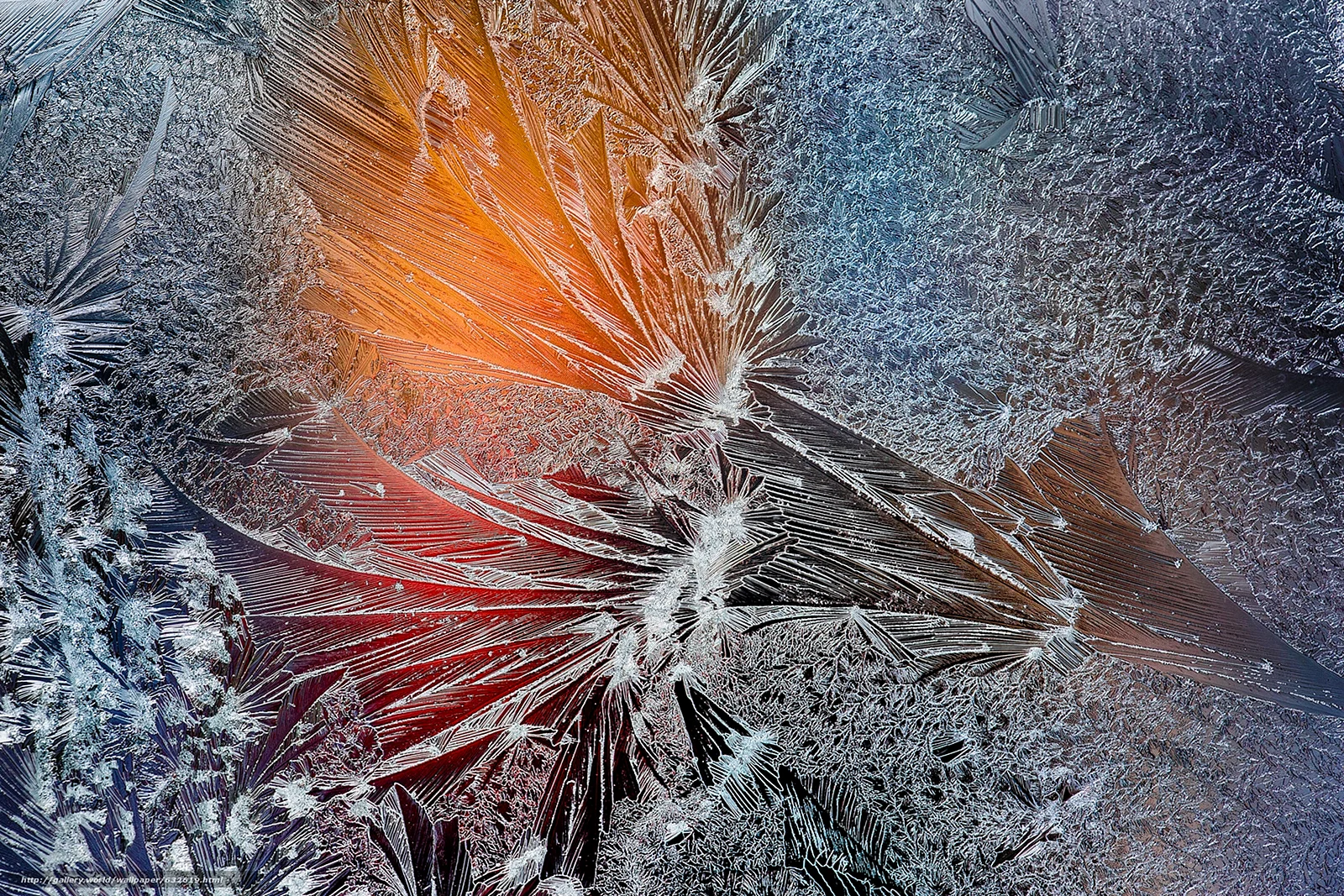 Frosted Glass Texture Wallpaper
