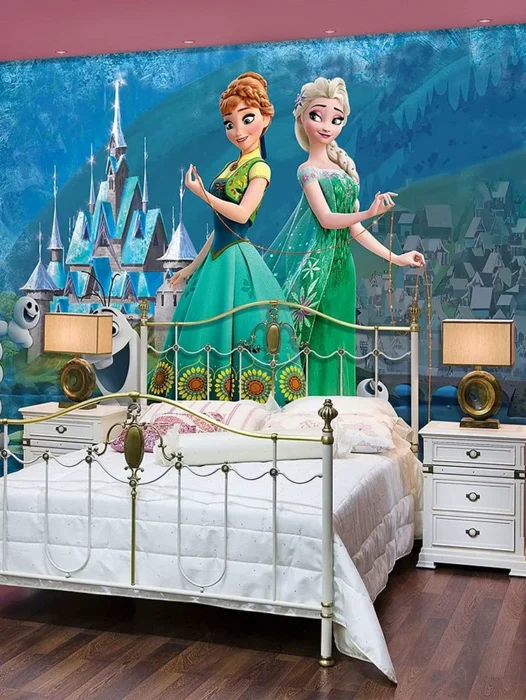 Frozen Disney Bedroom Wallpaper