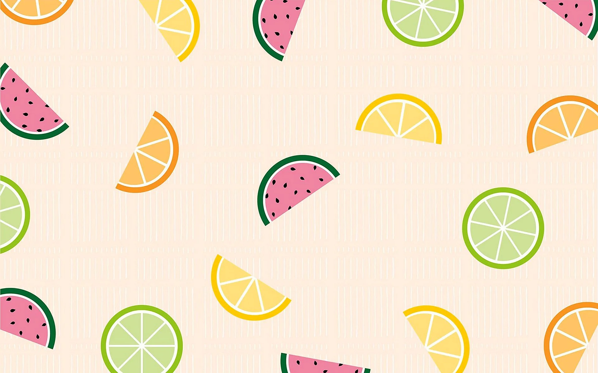 Fruit Pattern Wallpaper