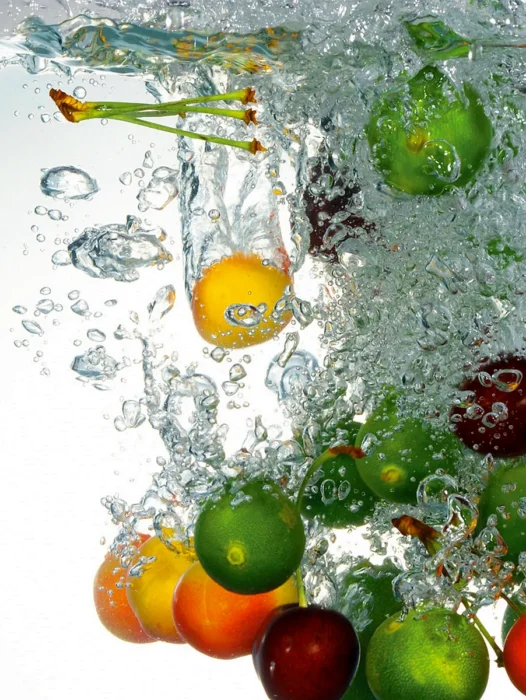 Fruit Splash Wallpaper