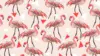 Funky Flamingo Wallpaper
