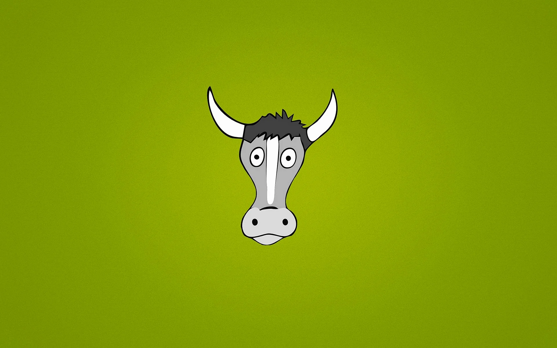 Funny cartoon Cow Wallpaper