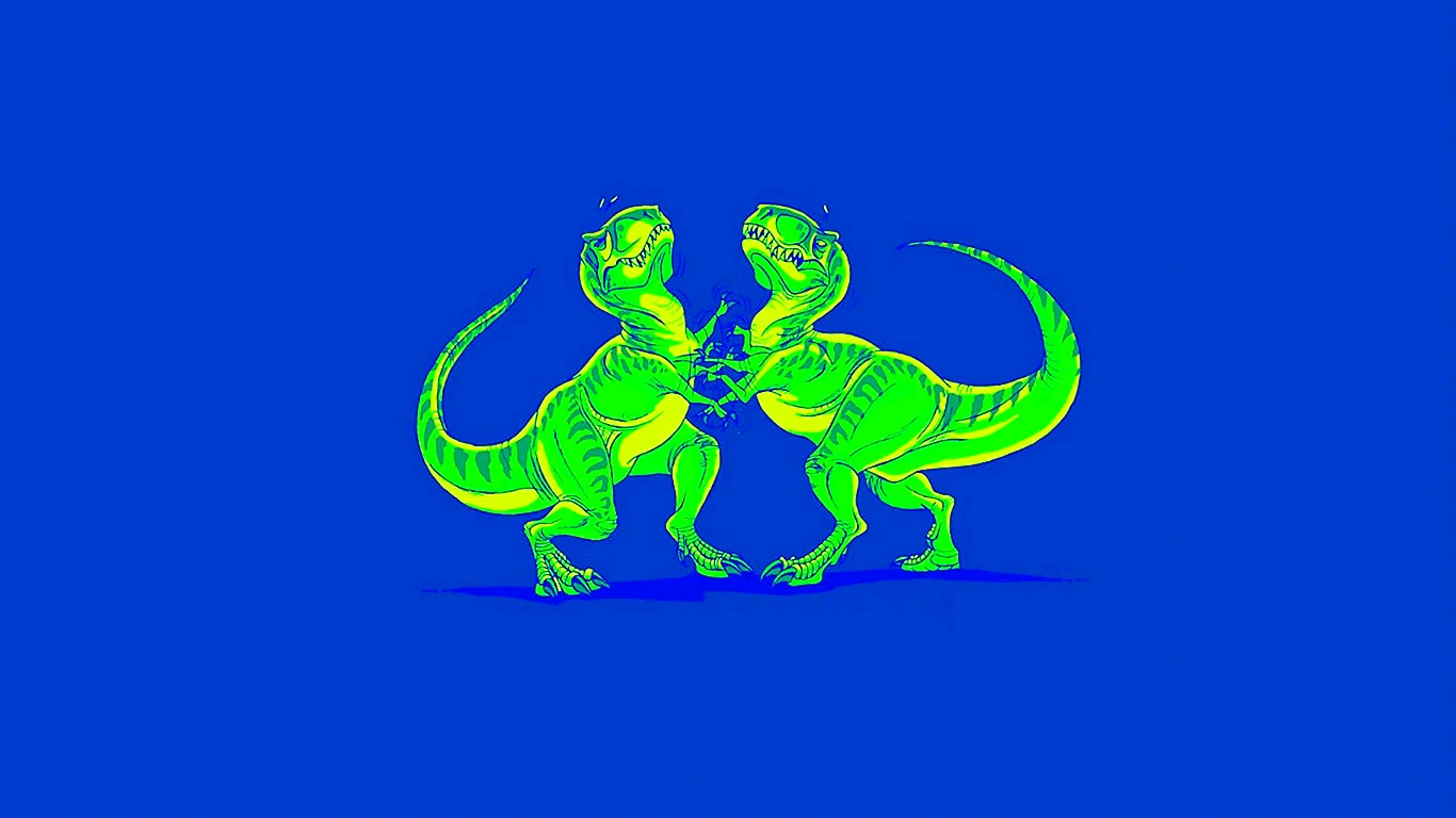 Funny Dinosaur Wallpaper