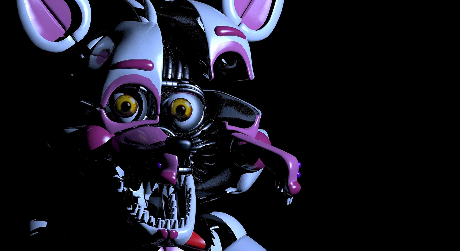 Funtime Foxy Head Wallpaper