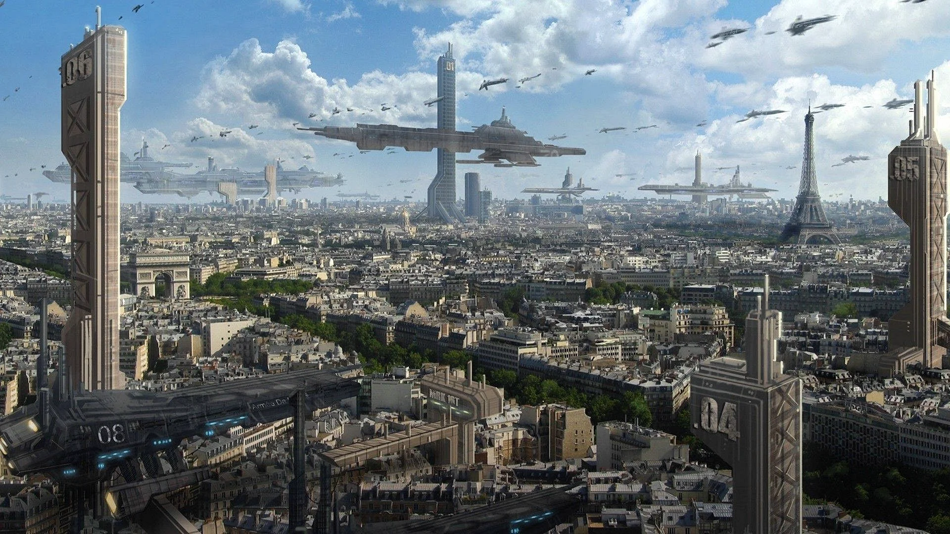 Future City Wallpaper