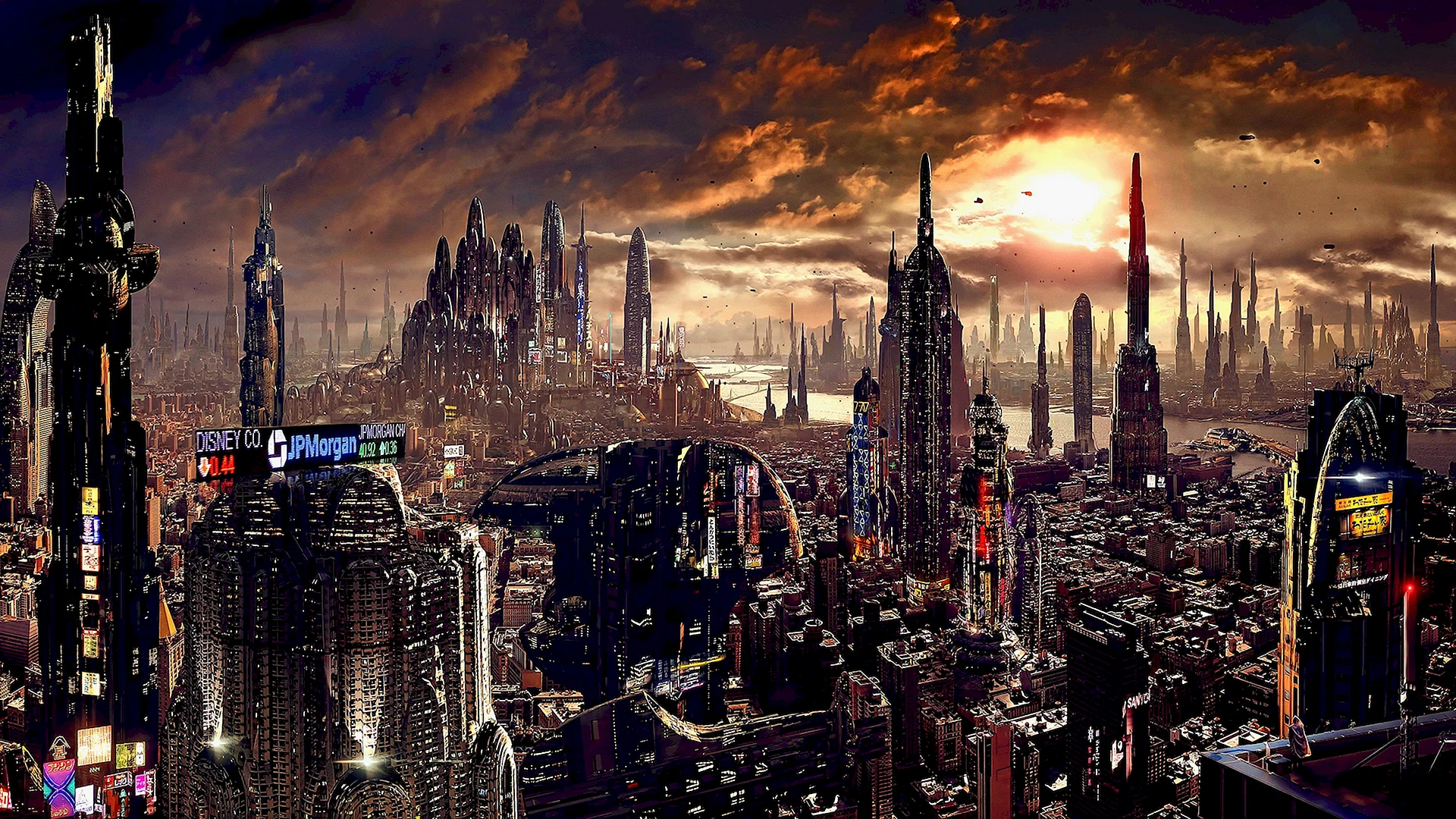 Future City Wallpaper