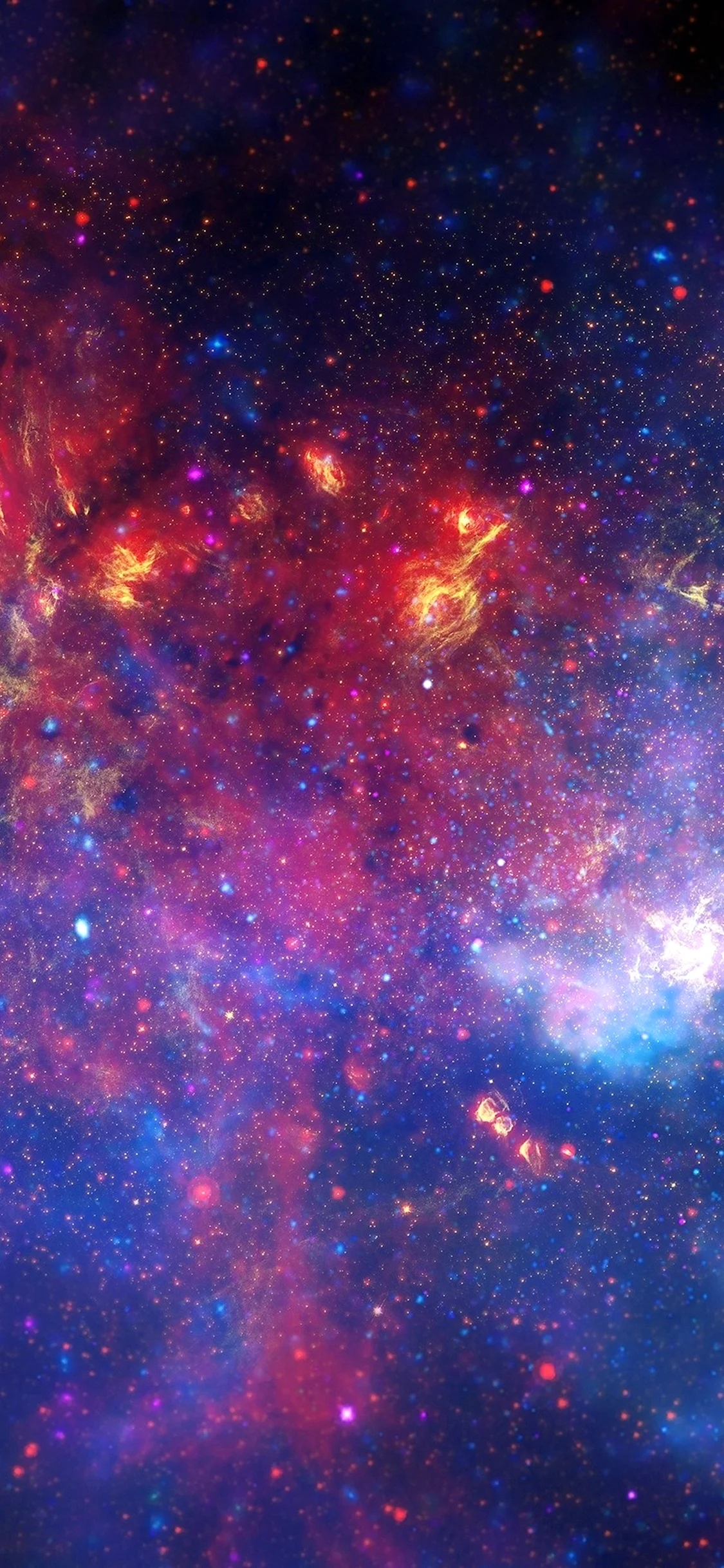 Galactic Nebula Wallpaper for iPhone 11 Pro