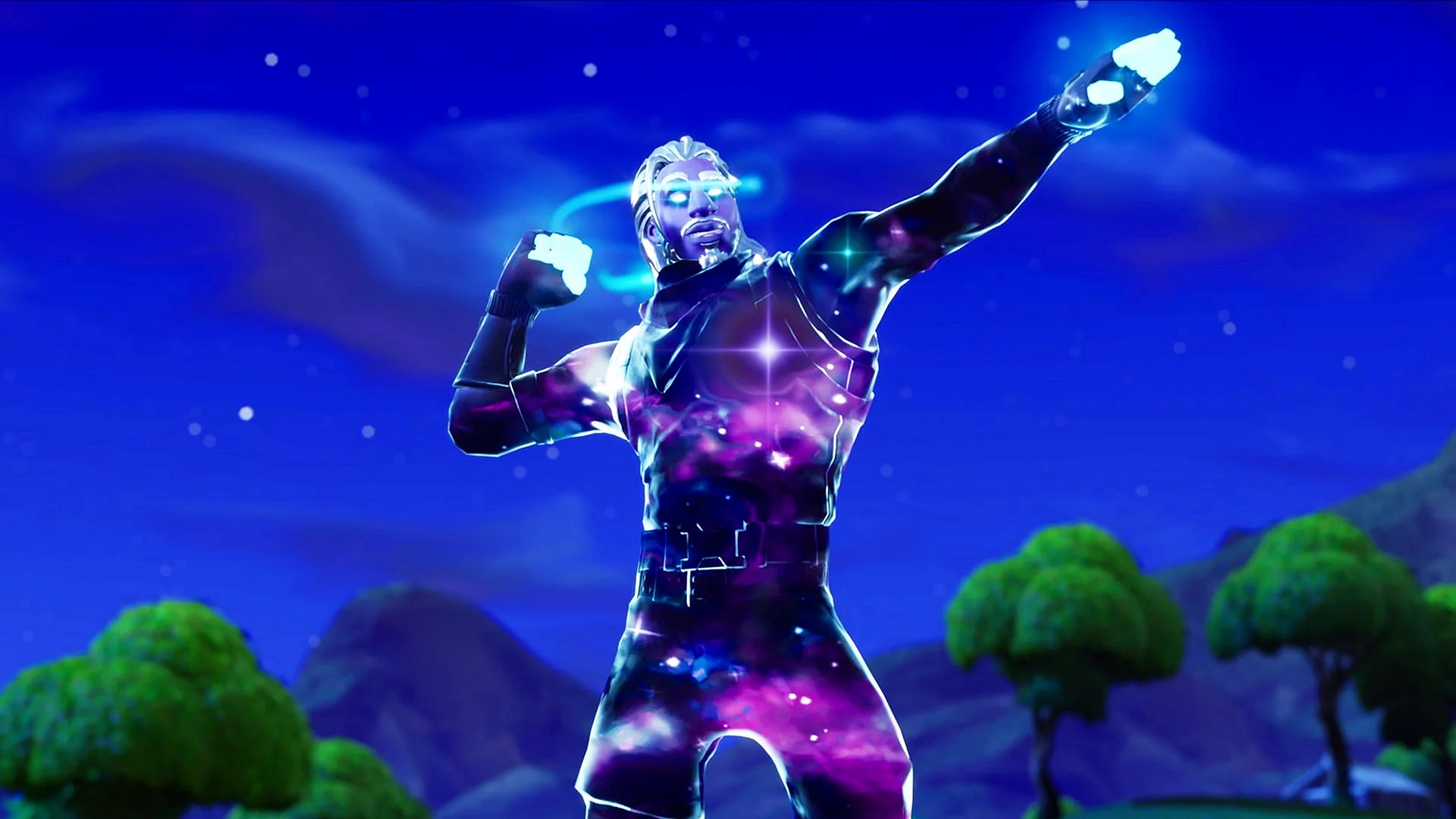 Galaxy Fortnite Wallpaper