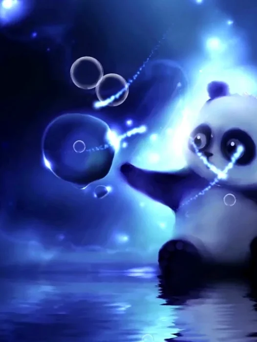 Galaxy Panda Wallpaper