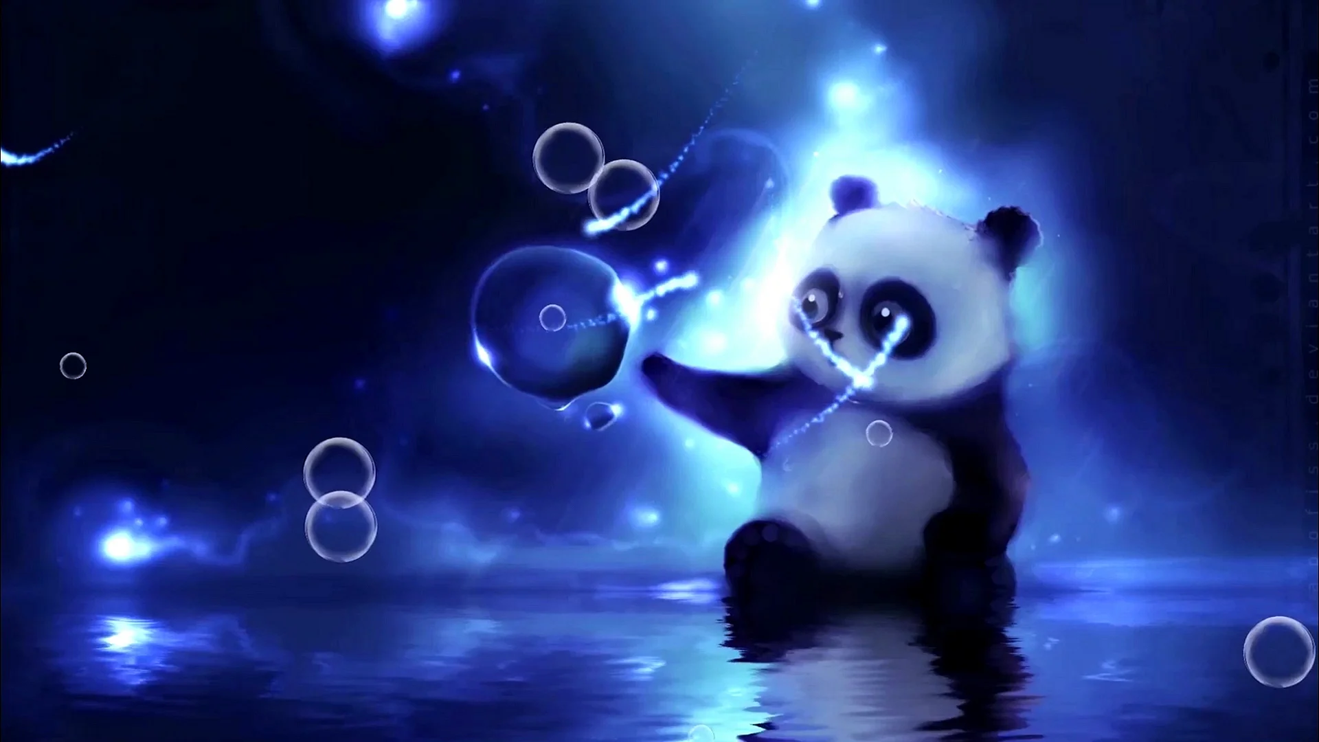 Galaxy Panda Wallpaper