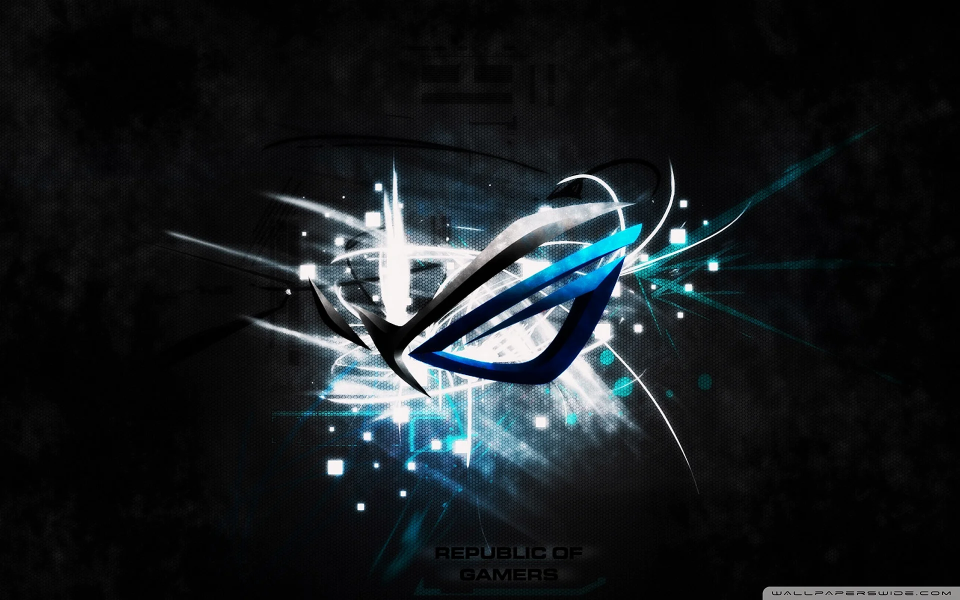 Gamer Blue Asus Wallpaper