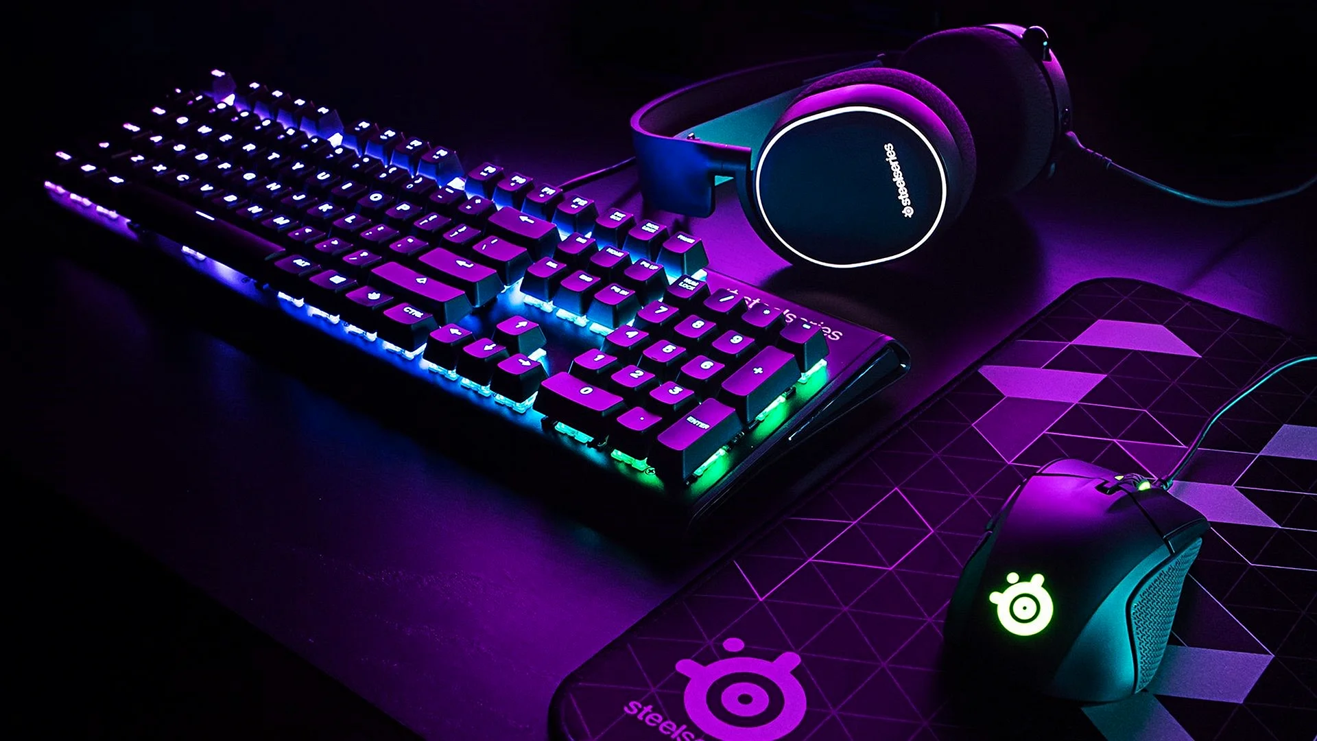 Gaming Keyboard Steelseries Wallpaper