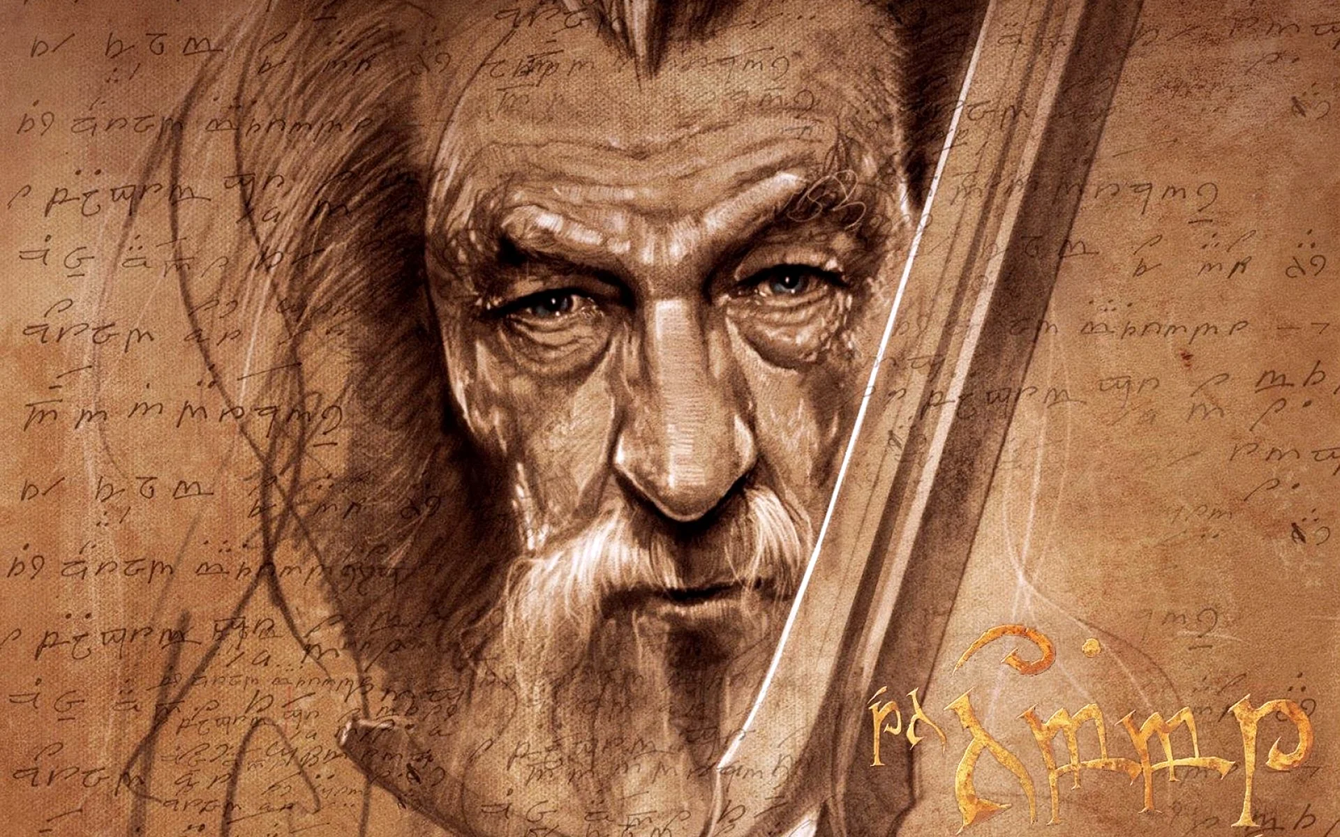 Gandalf The Hobbit. Wallpaper