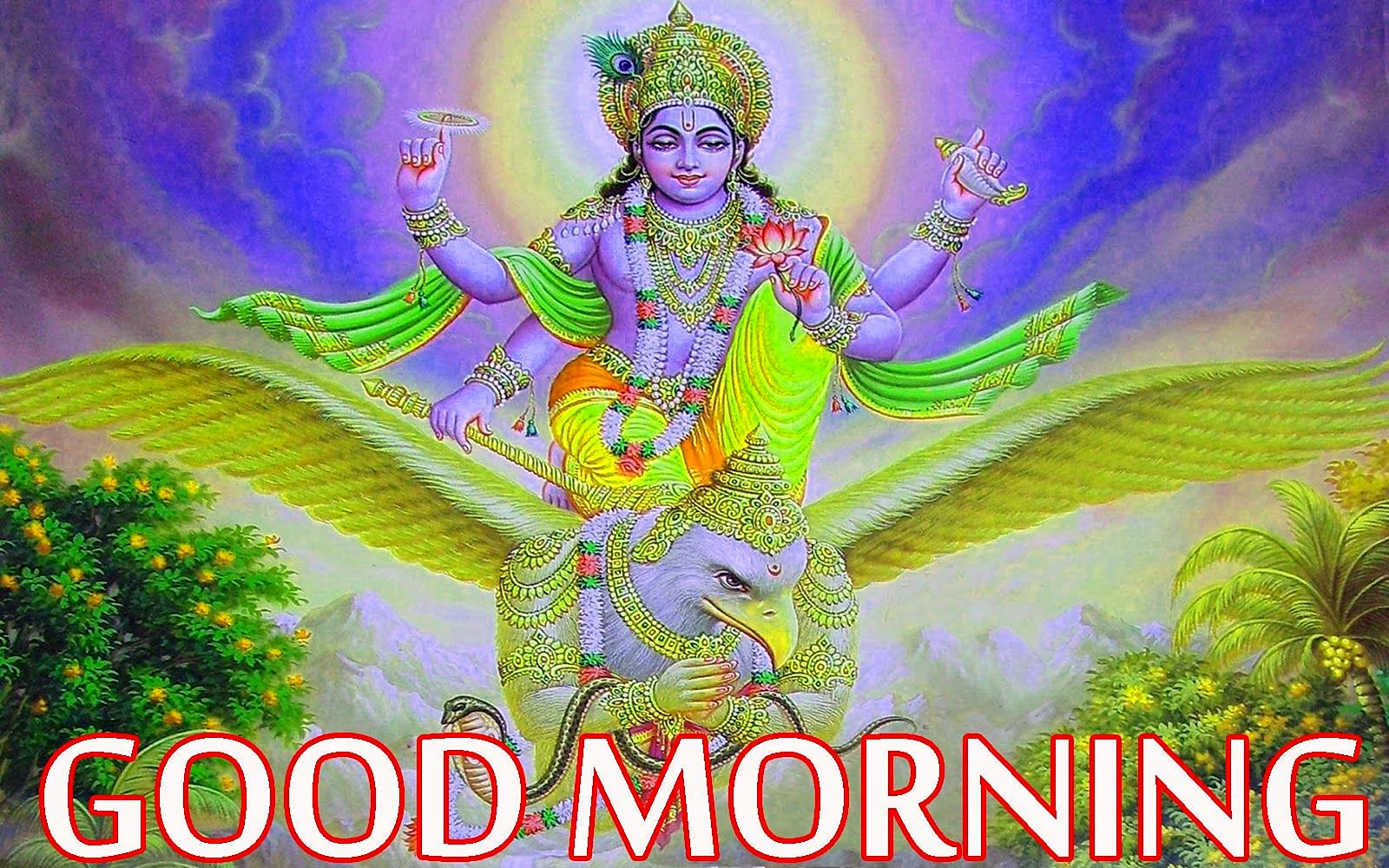 Ganesh Good Morning Wallpaper