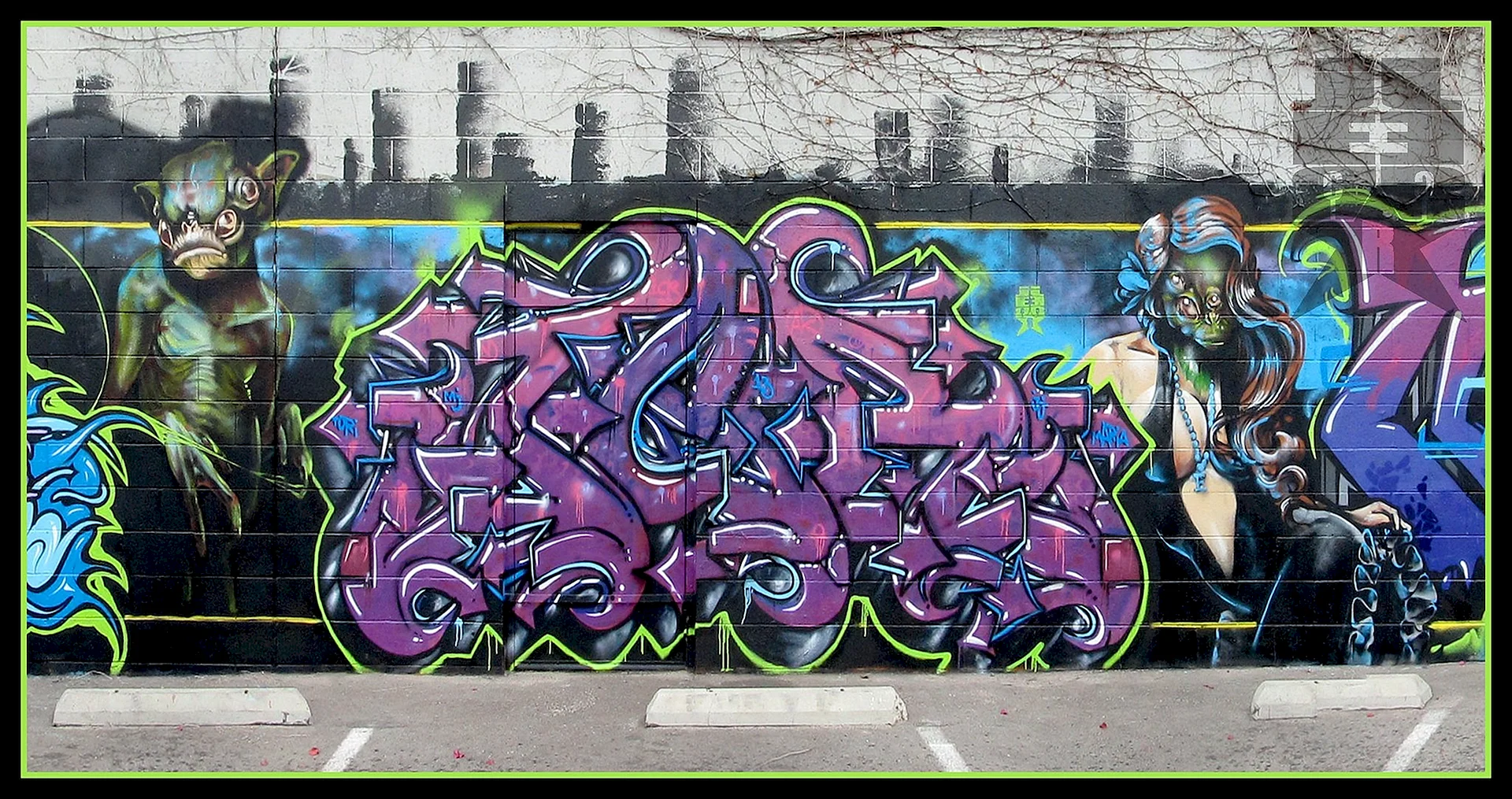 Gangster Graffiti Wallpaper