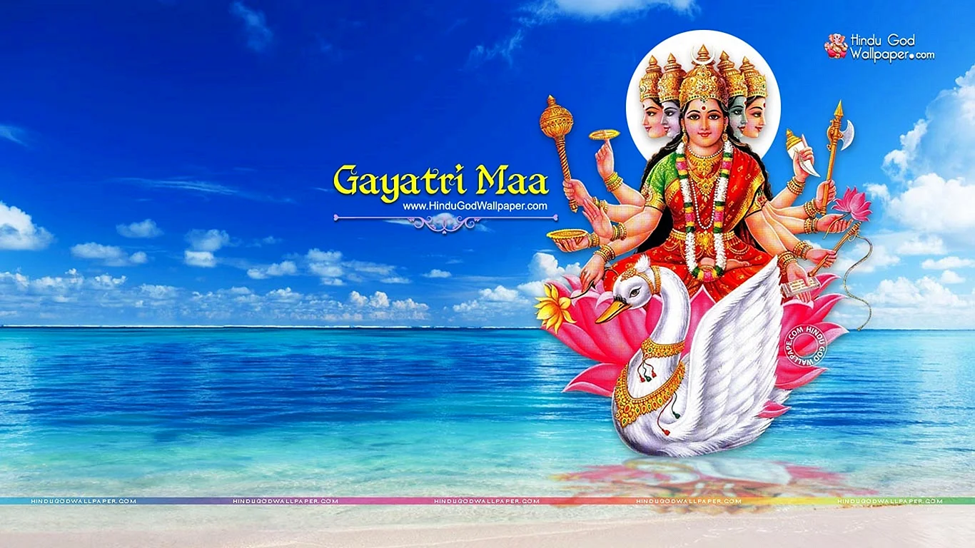 Gayatri Mata Wallpaper