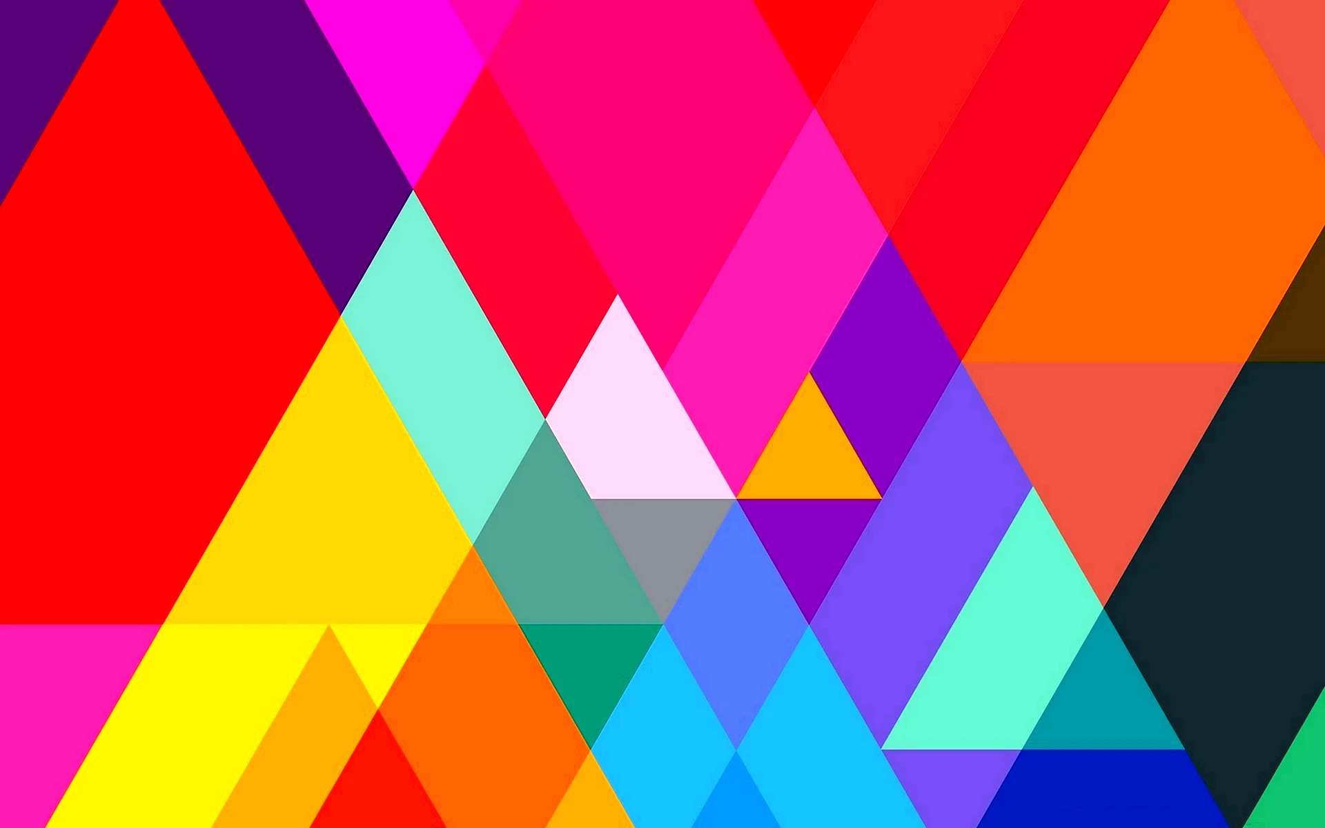 Geometric Abstraction Wallpaper