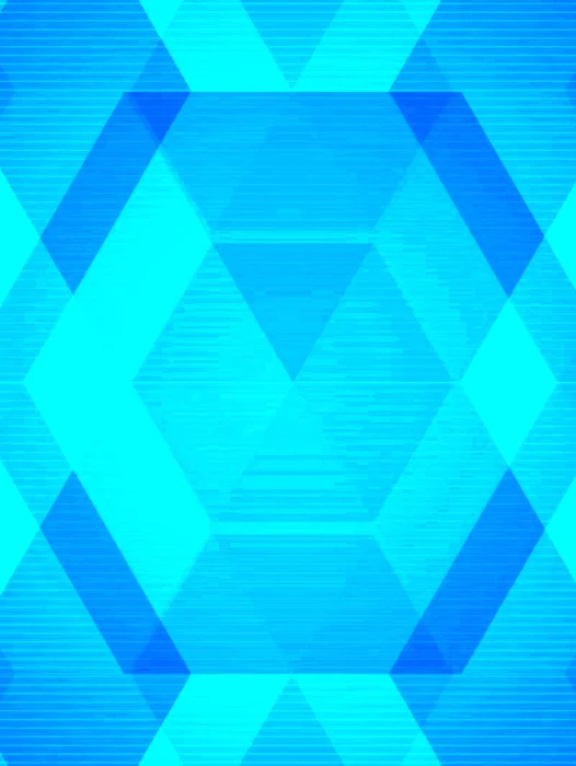 Geometric Blue Bg Wallpaper