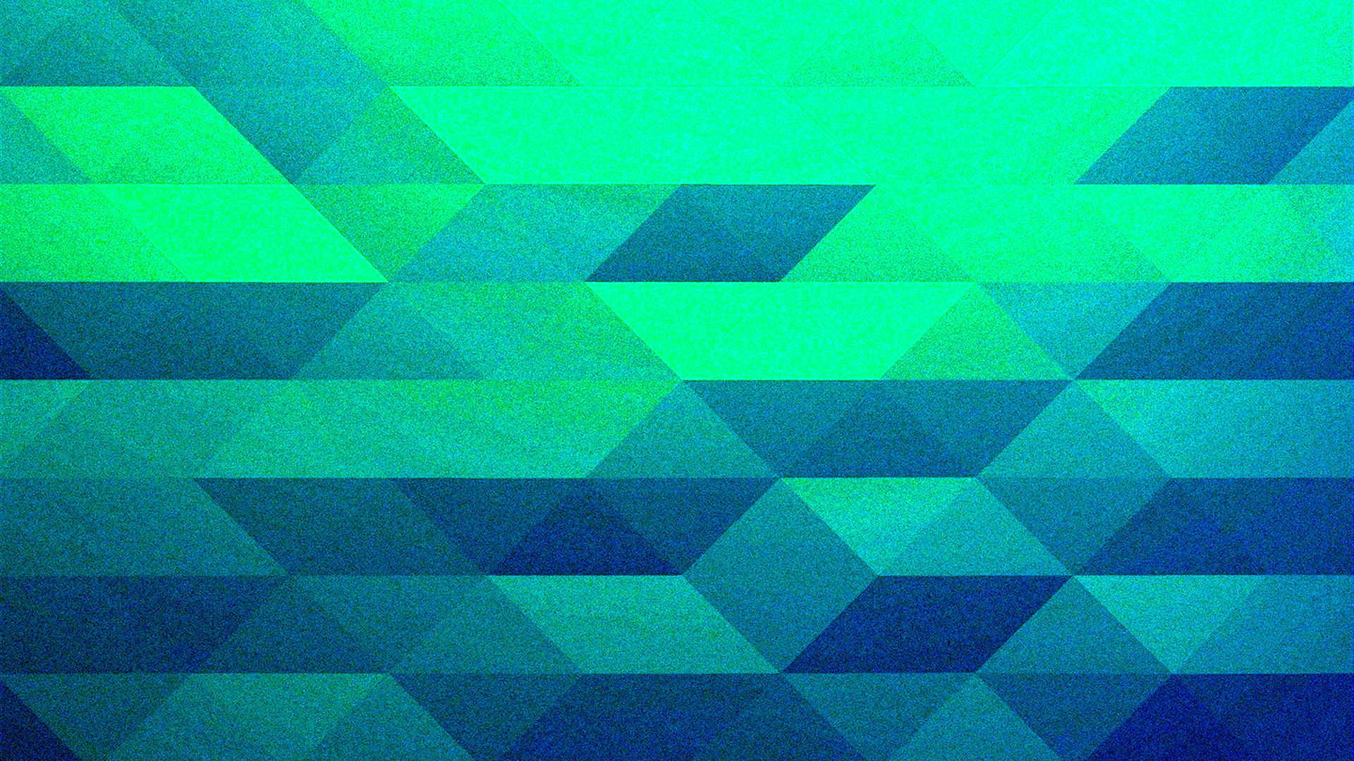 Geometric Green Wallpaper