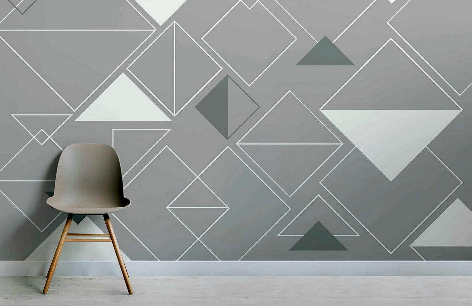 Geometric Wall Murals Wallpaper