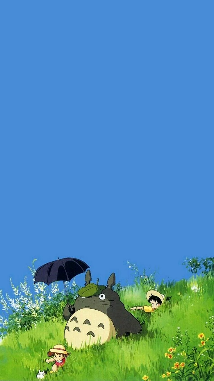 Ghibli My Neighbor Totoro Wallpaper For iPhone