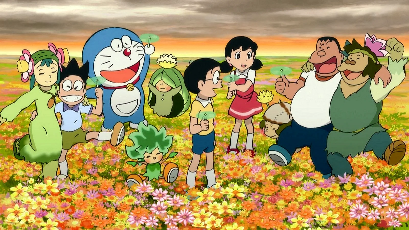 Giant Doraemon Wallpaper