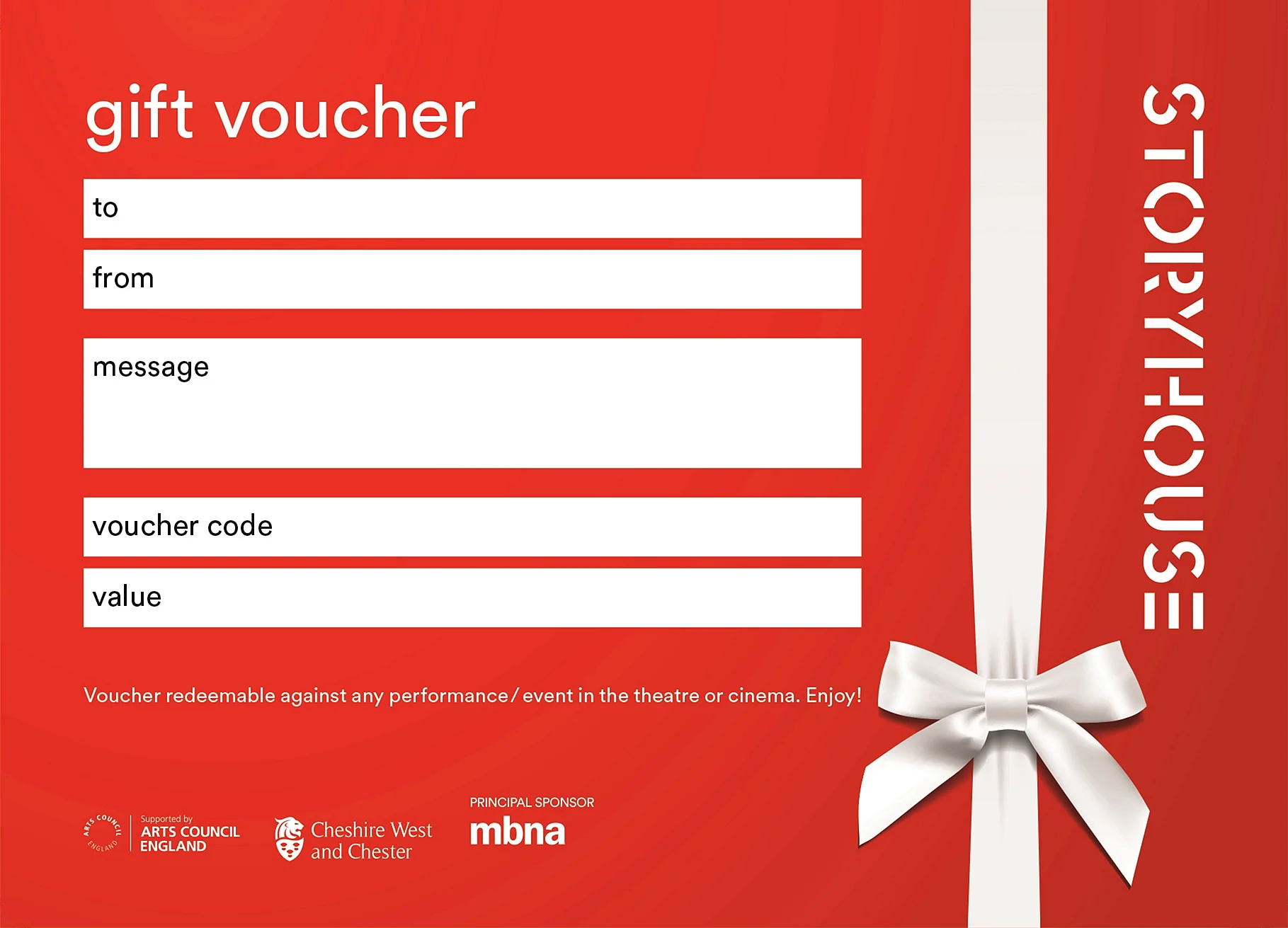 Gift Voucher Wallpaper