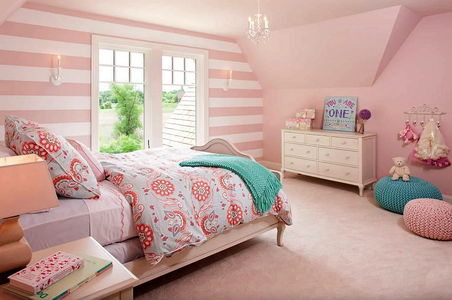 Girls Bedroom Decorations Wallpaper