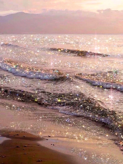 Glitter Sea Wallpaper