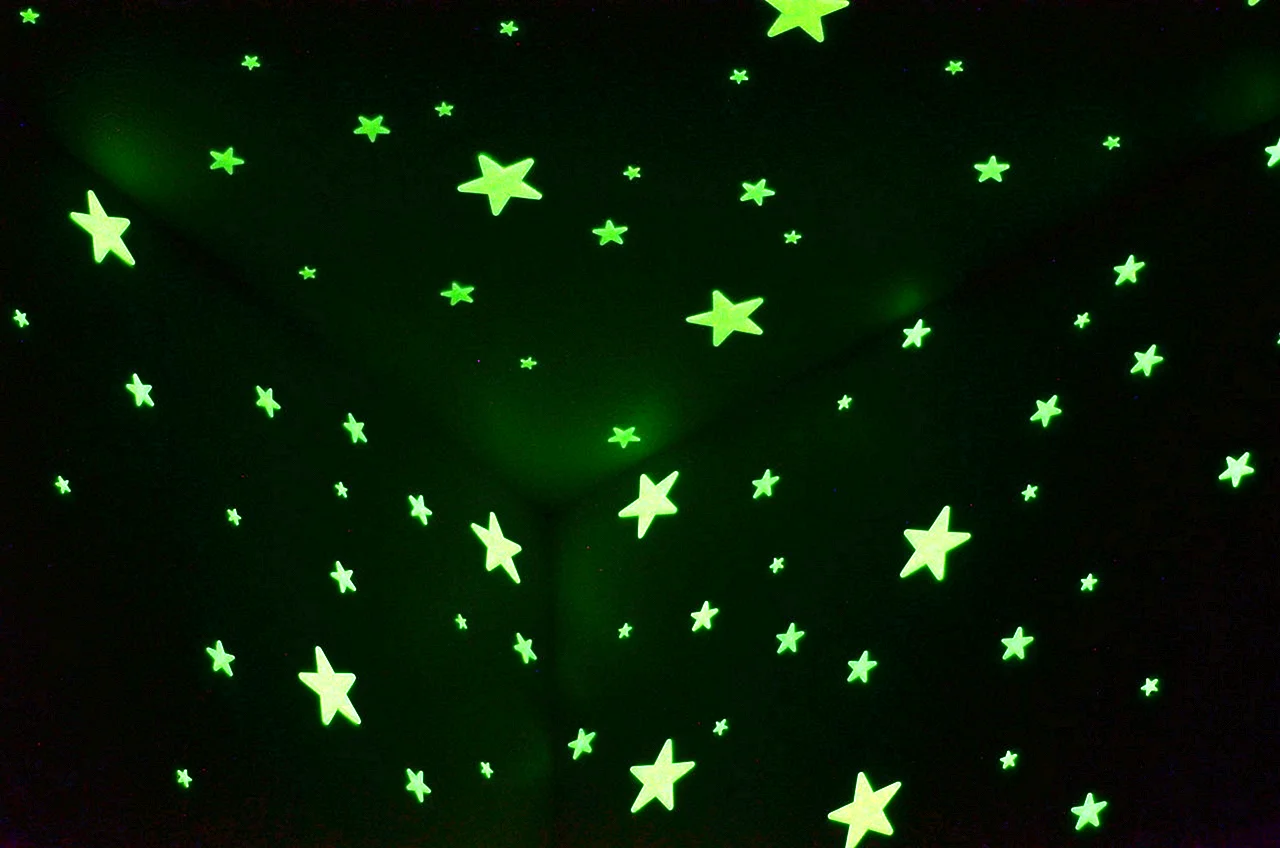 Glow In Dark Star Wallpaper