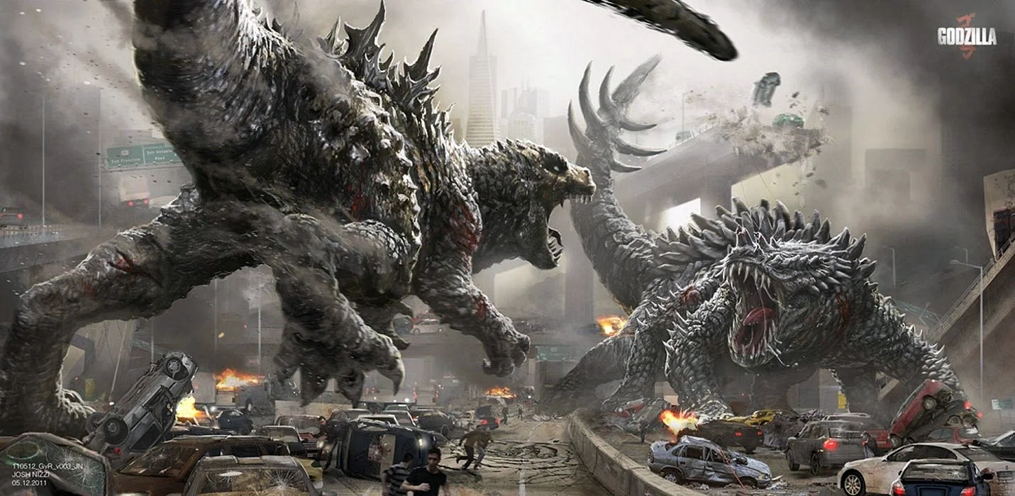Godzilla 2014 4k Wallpaper
