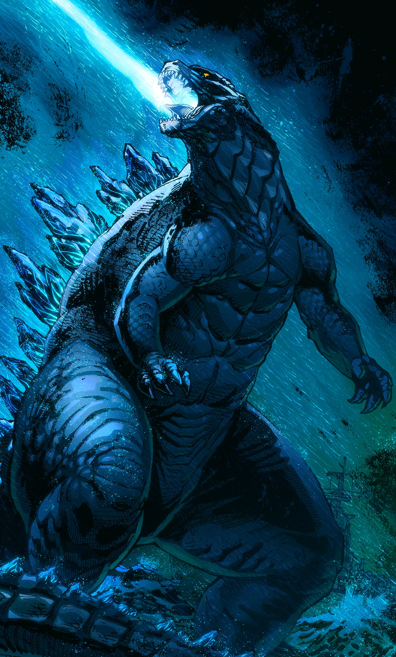 Godzilla Wallpaper For iPhone