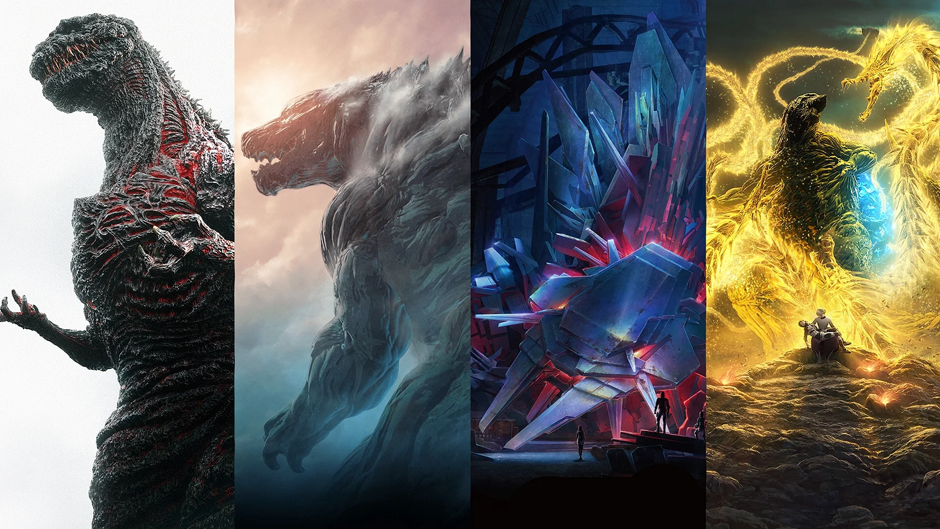 Godzilla Earth Vs Legendary Godzilla Wallpaper