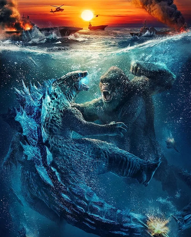 Godzilla Vs King Kong Wallpaper For iPhone